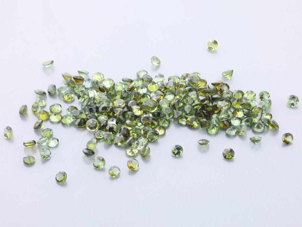 Green Tourmaline 1.75mm Round