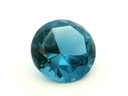 Synthetic/Lab Grown Spinel 15mm Round Blue