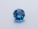 Topaz 10.4mm Round Medium Blue