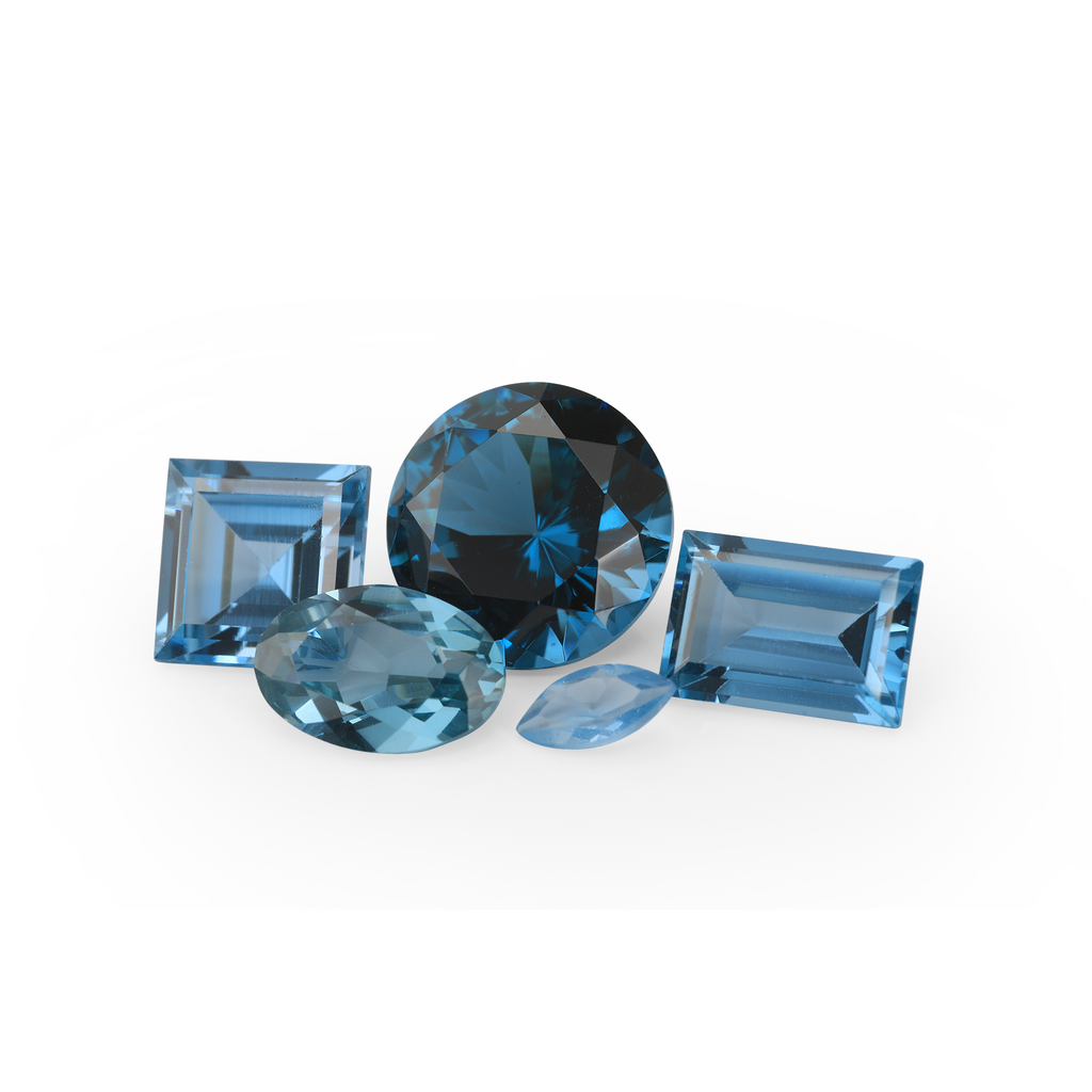Synthetic/Lab Grown Spinel 16x16mm Hexagonal Blue