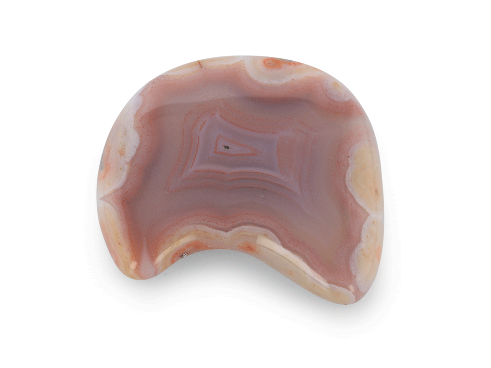 [ORNX10881] Peru Inca Agate 30x25mm Free Form