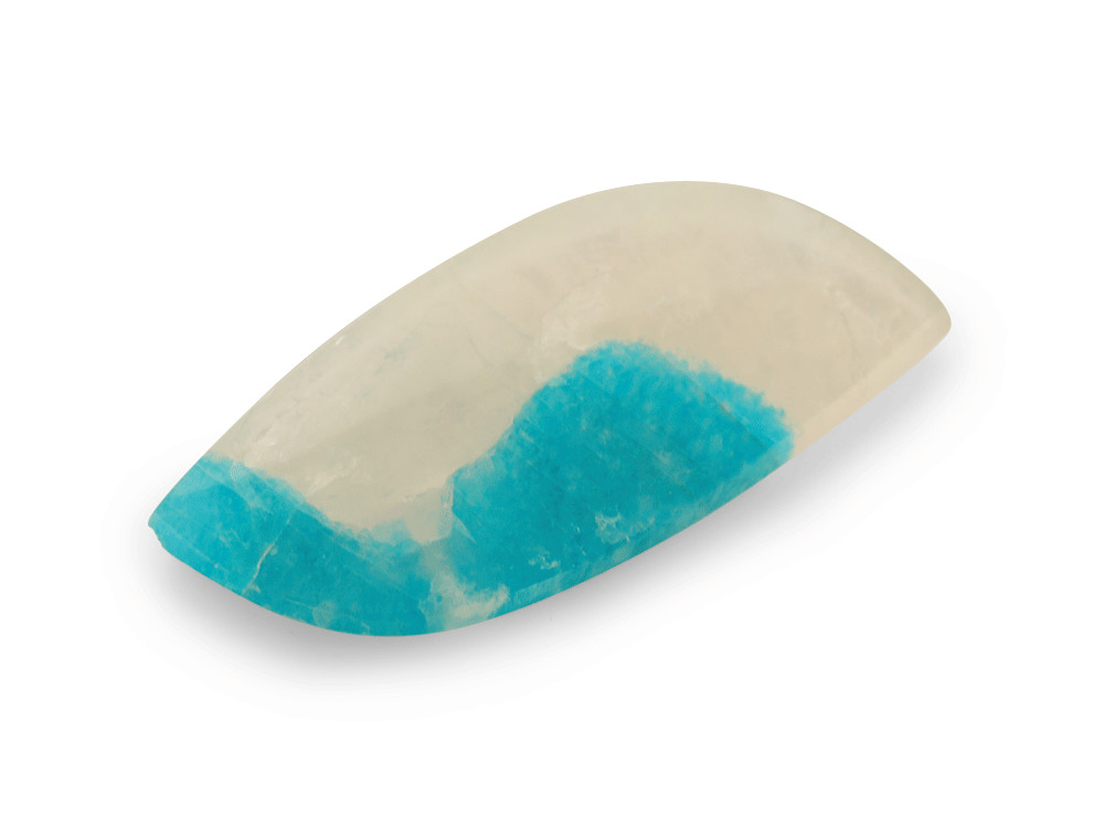 [QZX3270] Quartz w Amazonite 21.5x10.5mm Marquise Fancy 