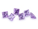 Purple Sapphire 2.75mm Princess Cut
