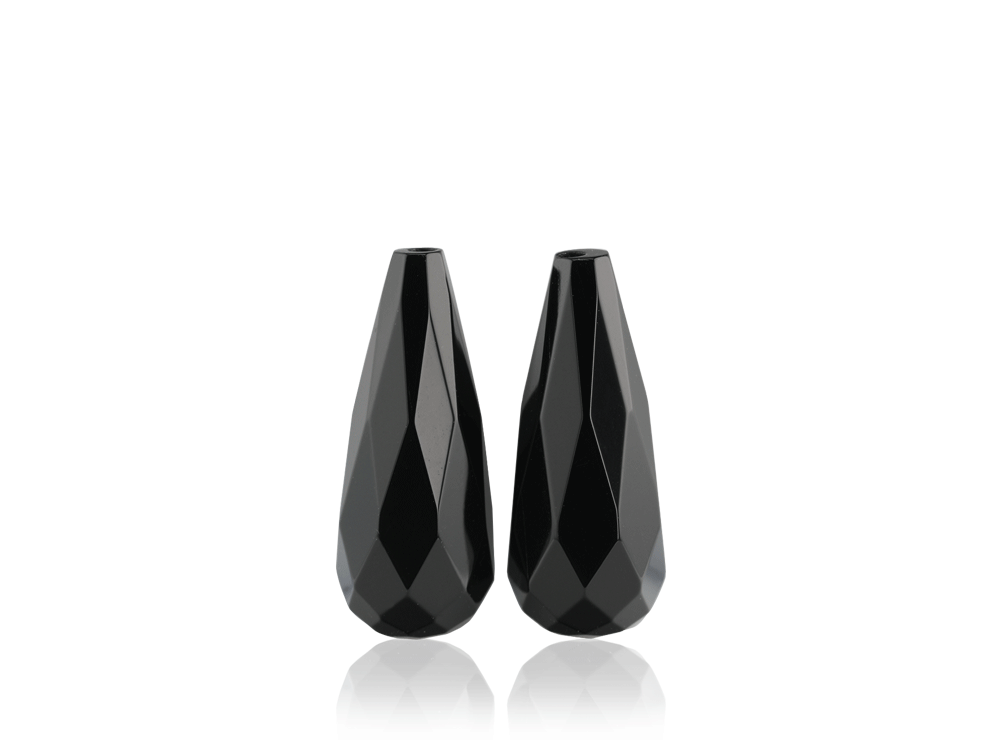 [XBRIF-2008] Onyx Briolette 20x8mm Pair 