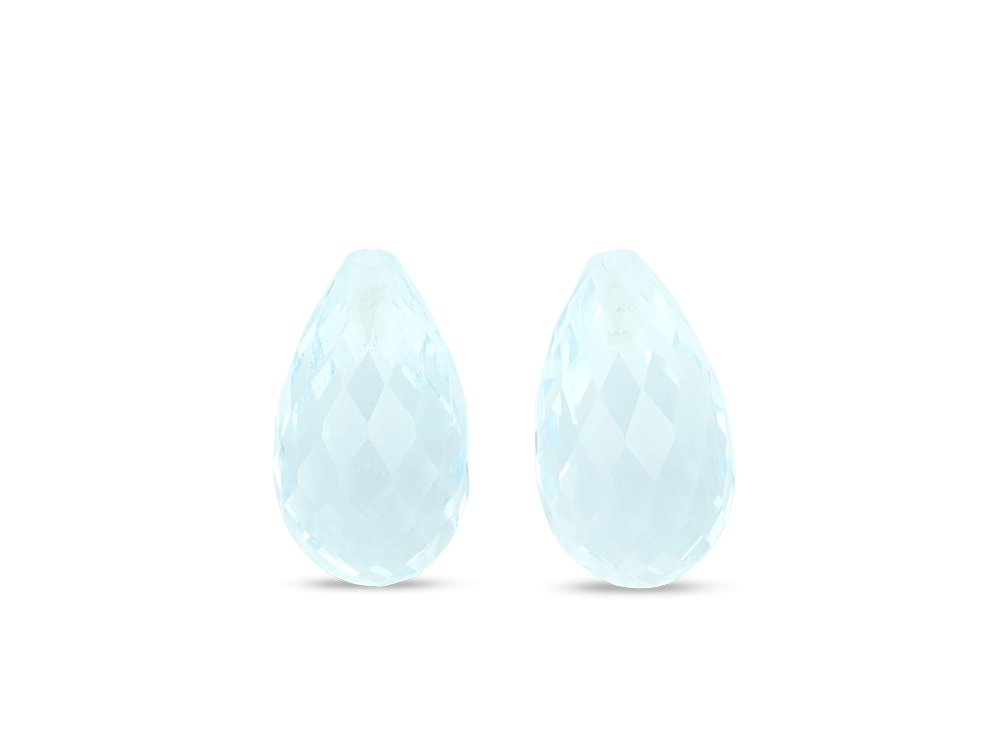 [BRIX3075] Aquamarine 8.75x5mm Briolette