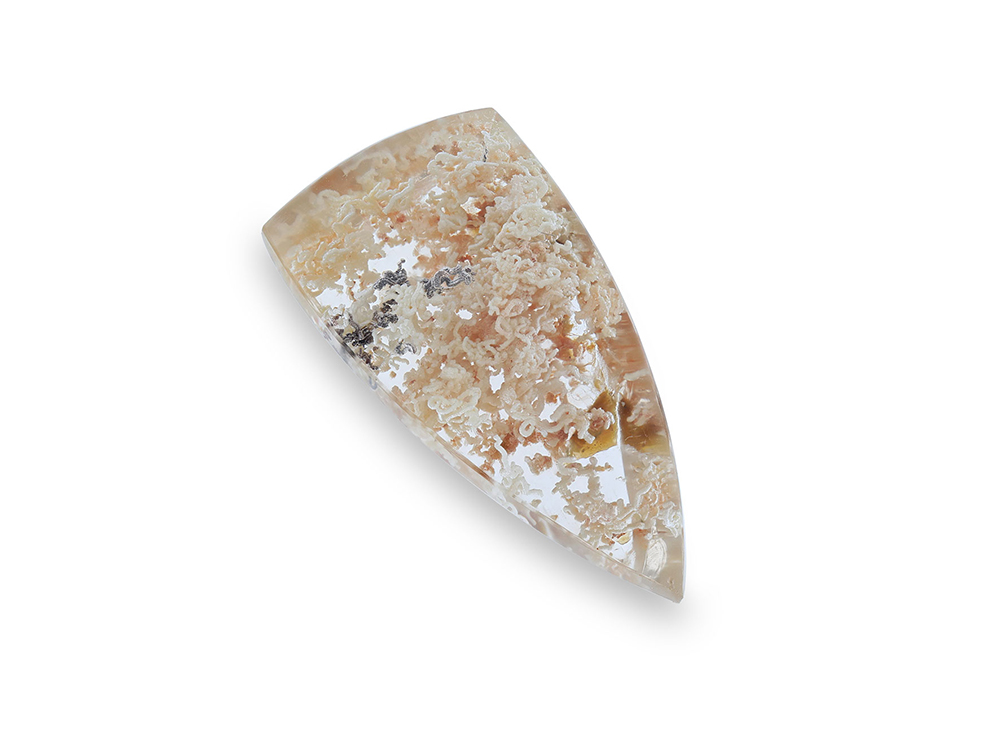 [QZX3618] Garden Quartz 29x14mm Triangle Free Form