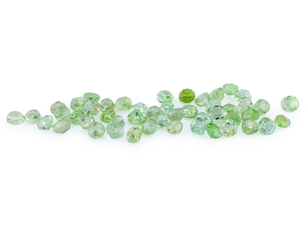 Demantoid Garnet 1.75mm Round Single Cut