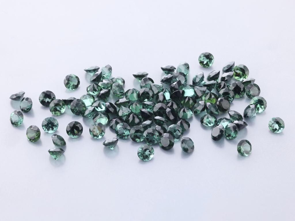 Green Tourmaline 2.75mm Round