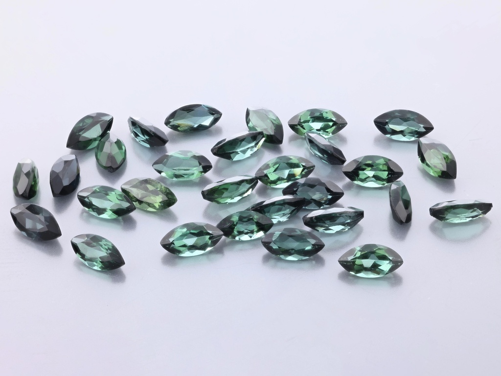 Green Tourmaline 5x2.5mm Marquise
