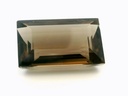 Smoky Quartz 25x15mm Baguette