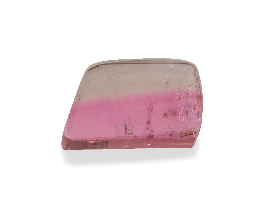 Watermelon Tourmaline 11x7.5mm Crystal Slice