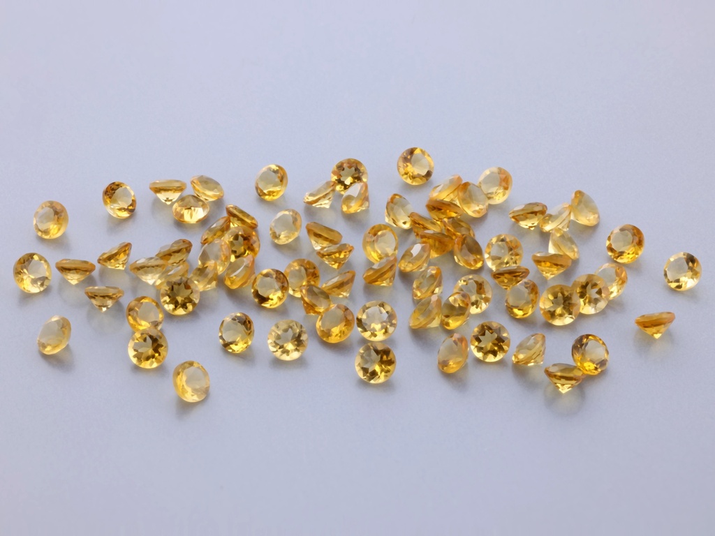 Citrine 2.75mm Round