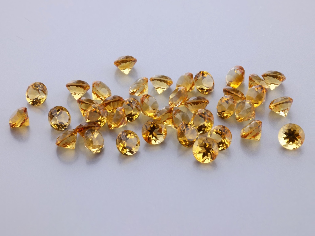 Citrine 3.50mm Round