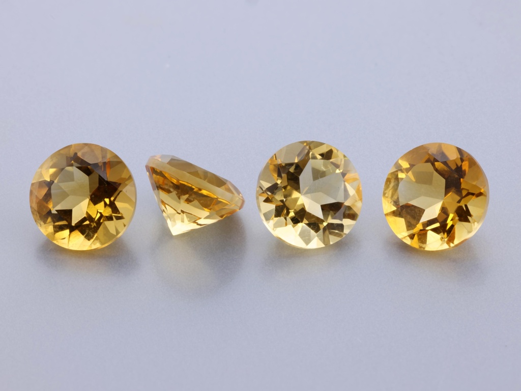 Citrine 7.50mm Round