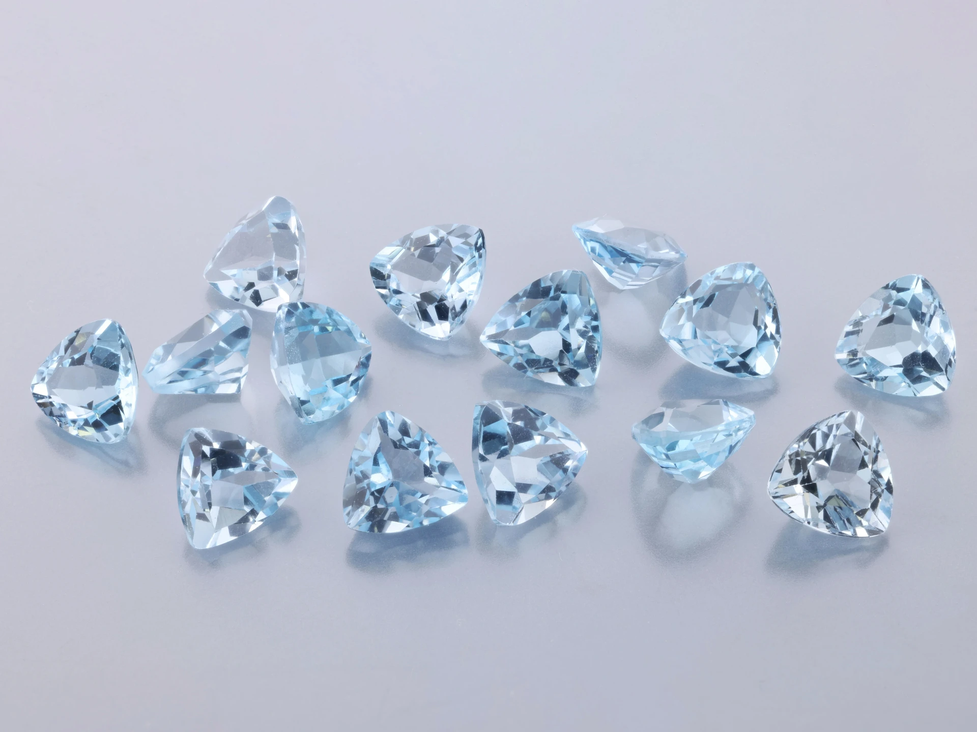 Topaz 5.00mm Trilliant Light Blue