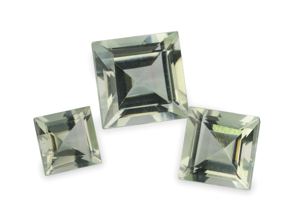 [QMQS0600] Mint Quartz 6.00mm Carre Cut