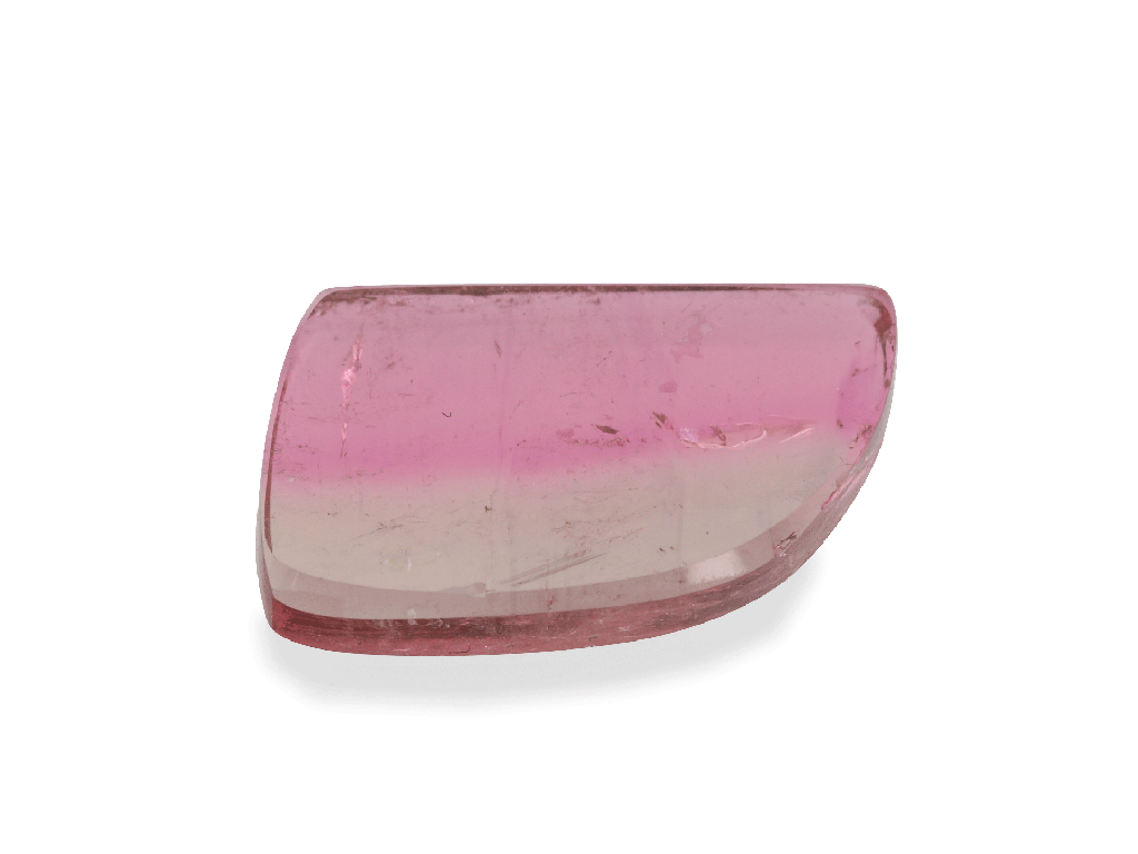 Watermelon Tourmaline 12.5x7mm Crystal Slice