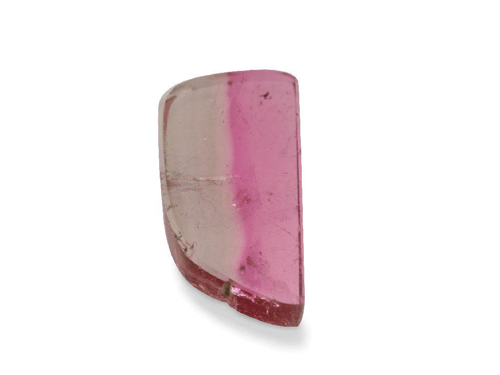 Watermelon Tourmaline 13x7mm Crystal Slice