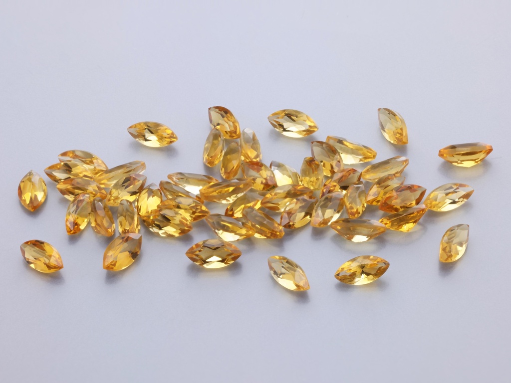 Citrine 5x2.5mm Marquise 