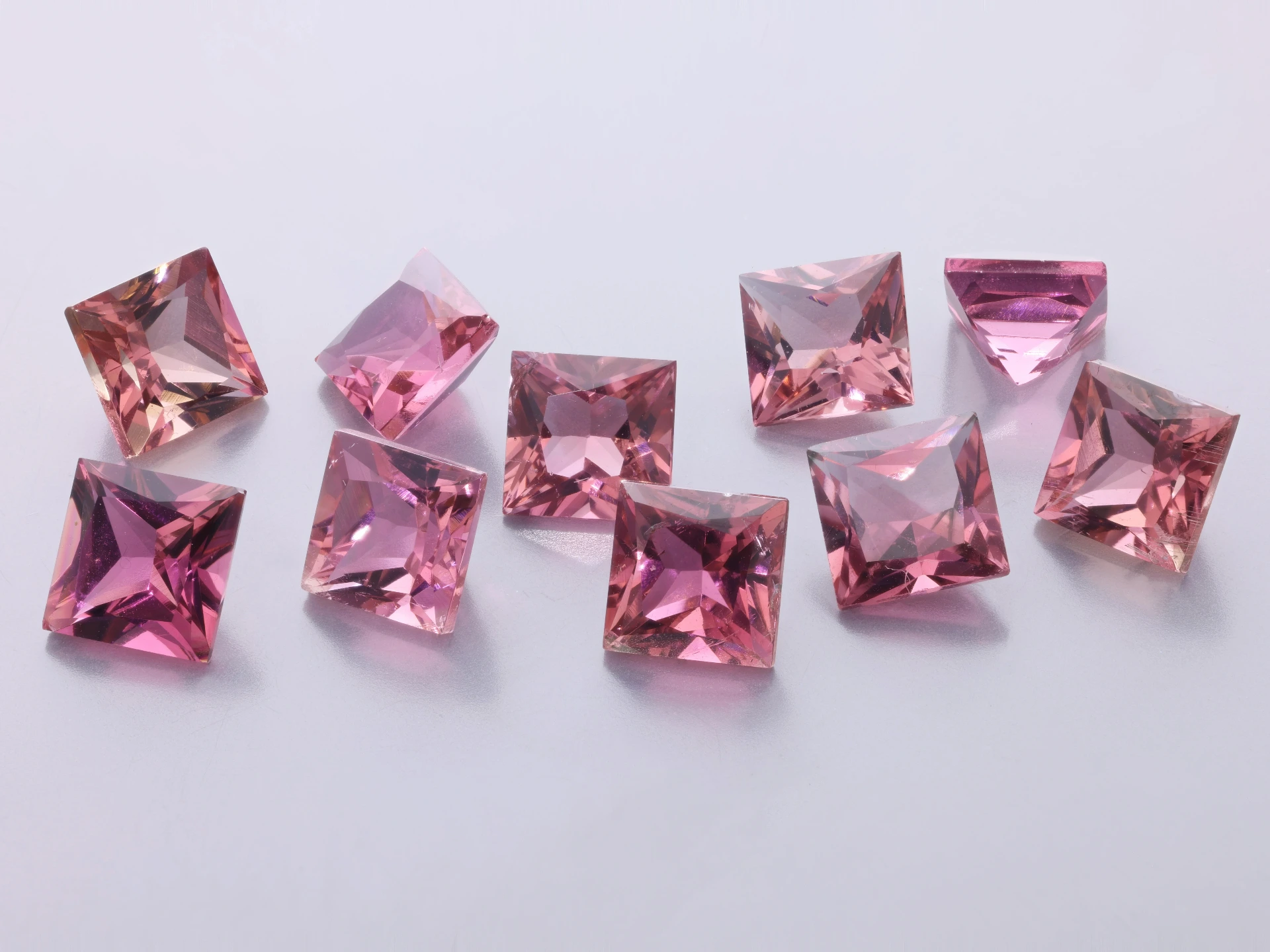 Pink Tourmaline 5.25mm Princess 