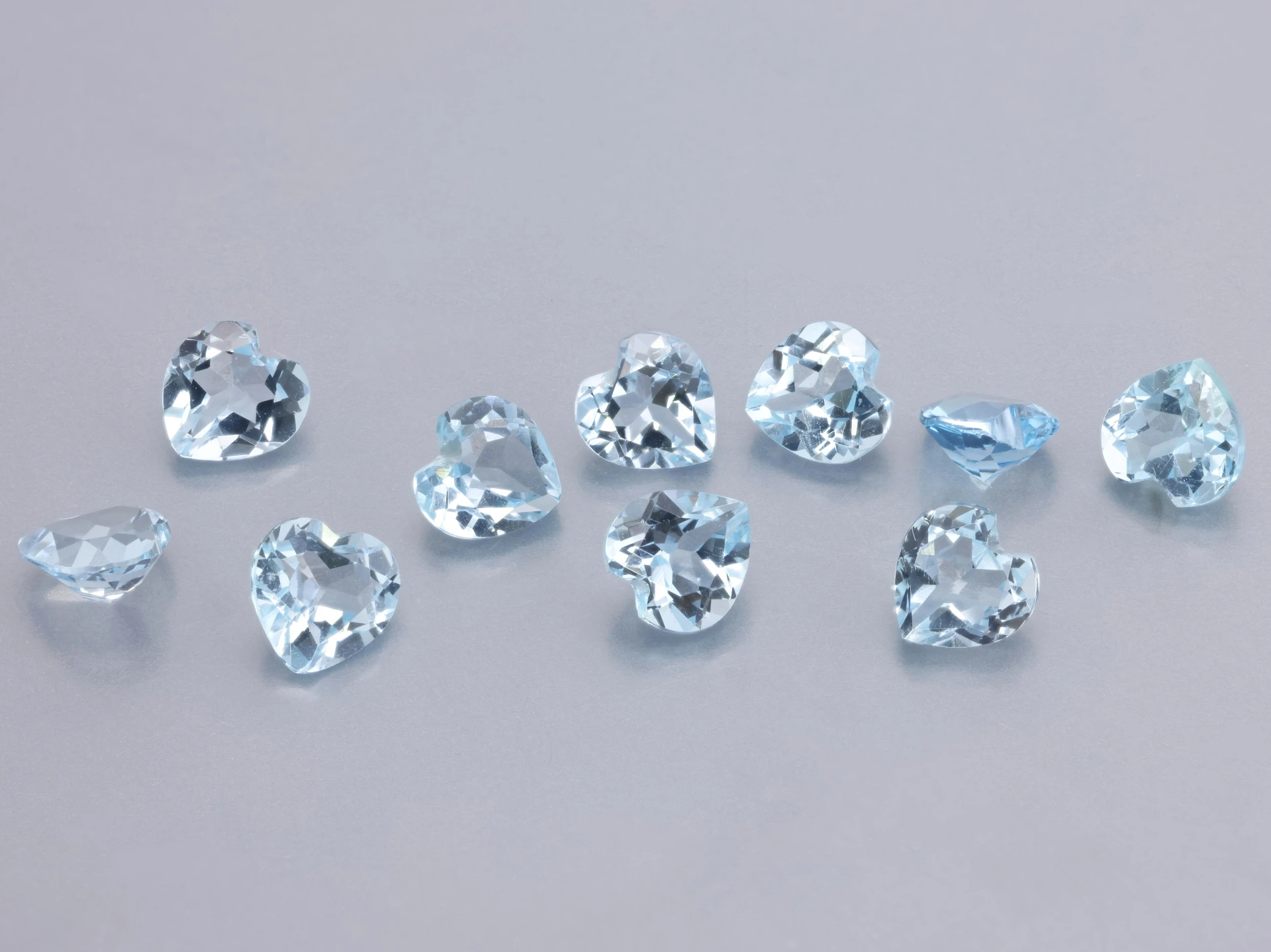 Topaz 4.00mm Heart Shape Light Blue 