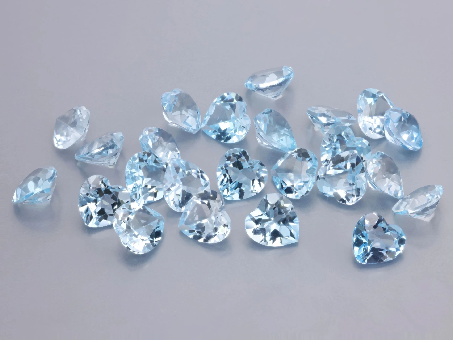Topaz 5.00mm Heart Shape Light Blue