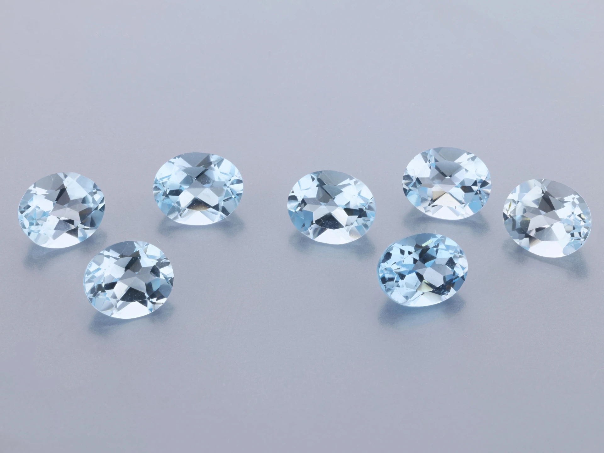 Topaz 6x5mm Oval Light Blue 