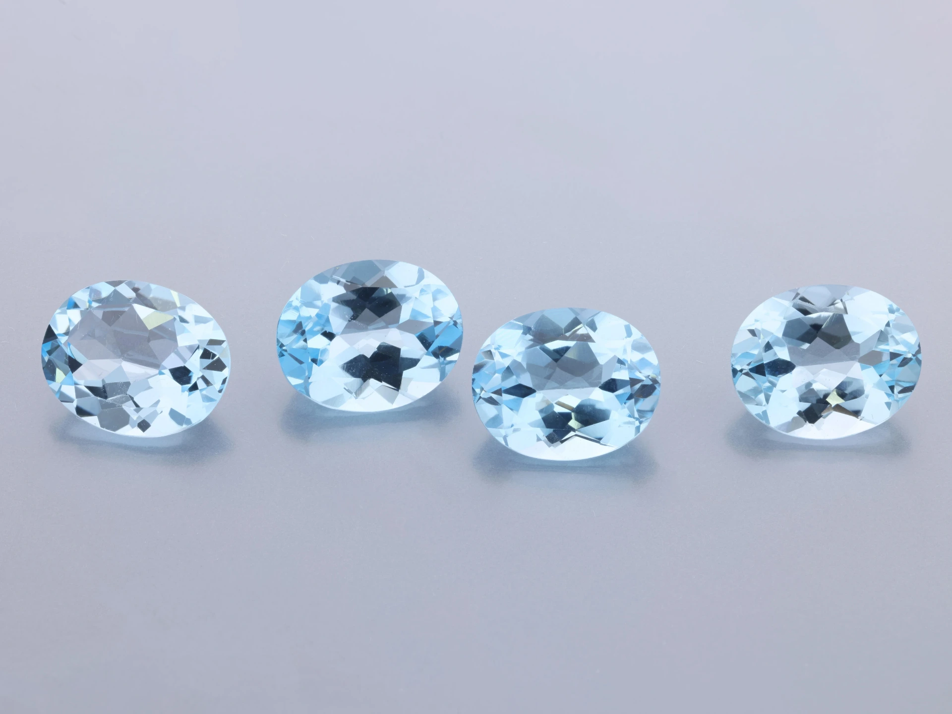 Topaz 11x9mm Oval Light Blue 