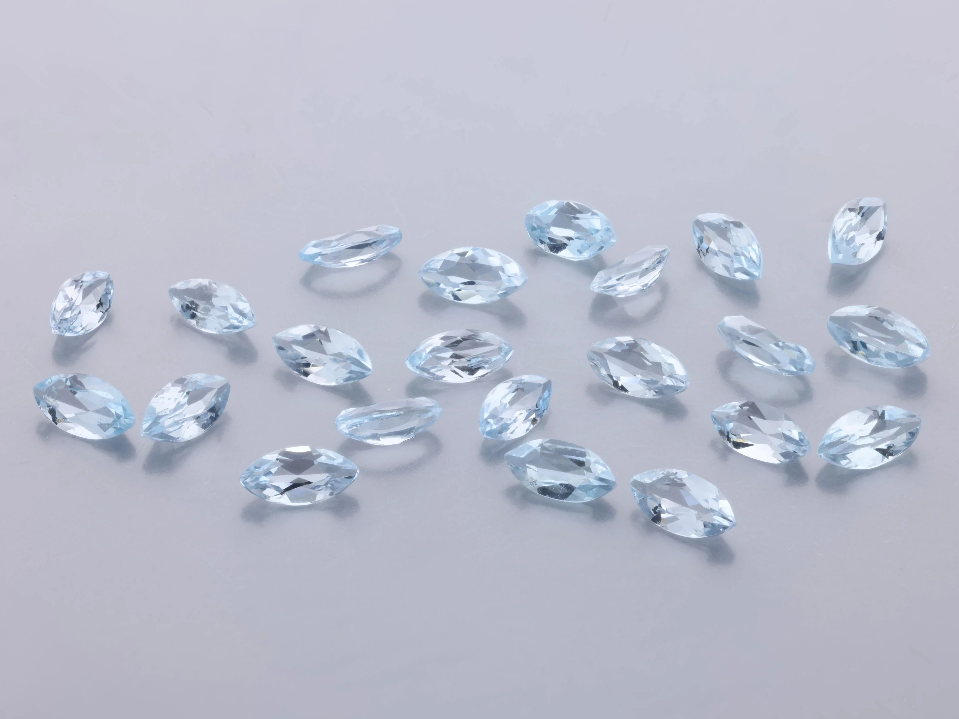 Topaz 4x2mm Marquise Light Blue  