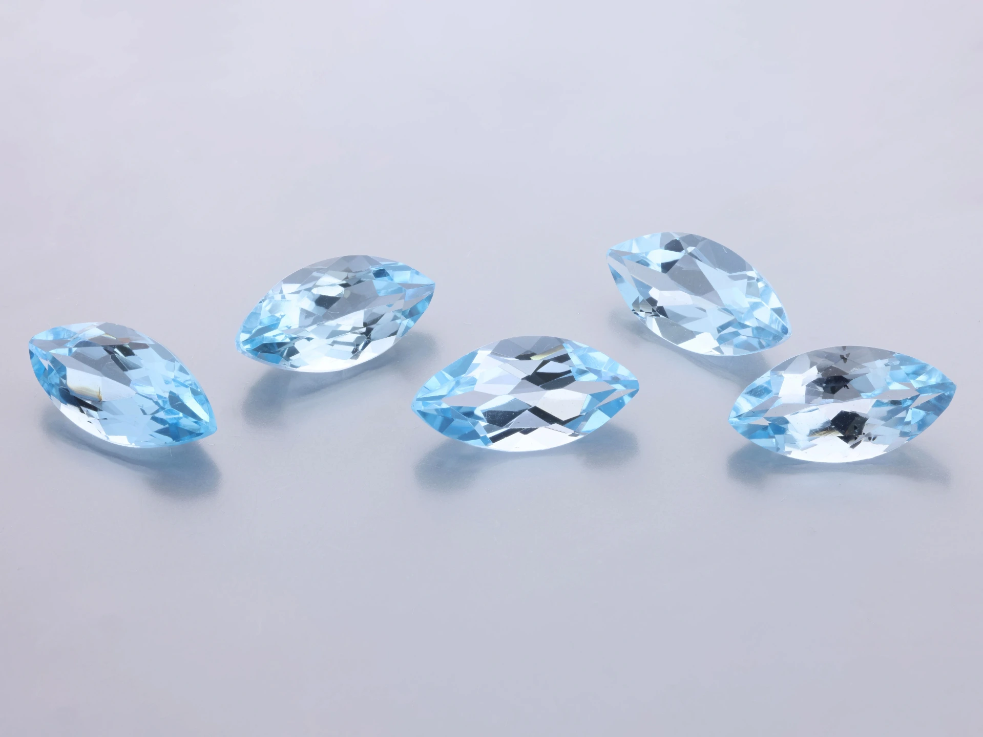 Topaz 12x6mm Marquise Light Blue  