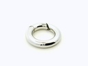 Shortener Sterling Silver 15mm Circle Polished with Trigger 