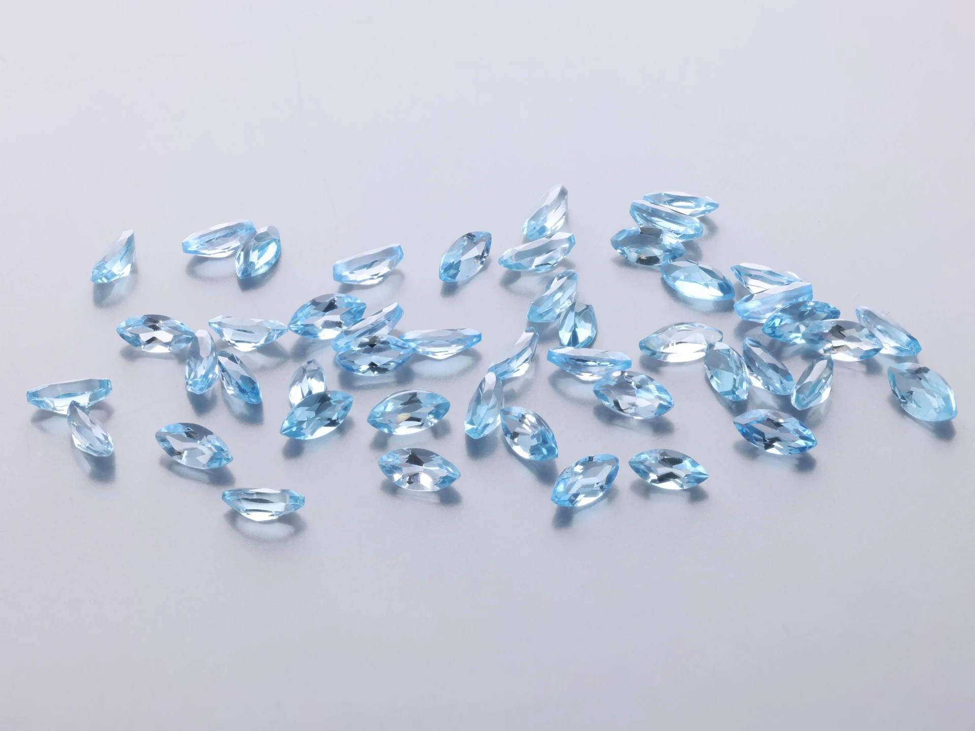Topaz 4x2mm Marquise Medium Blue 