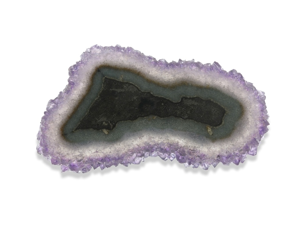 [AX3111] Amethyst 55x13mm Stalactite Flower