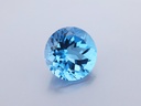 Topaz  14mm Round Medium Blue 