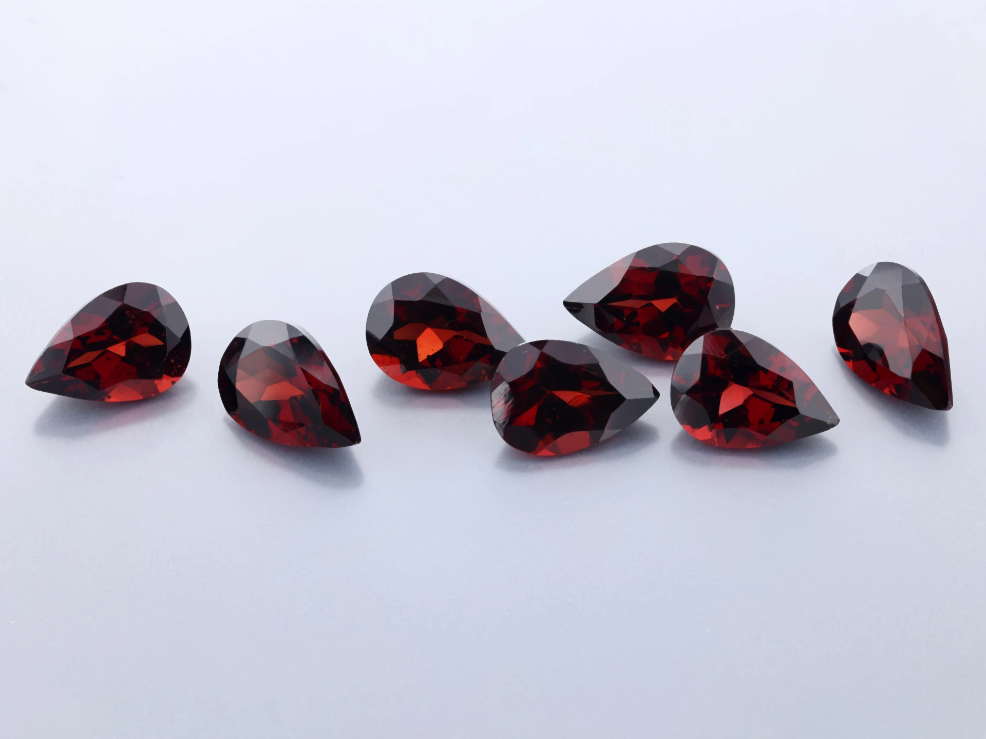 Almandine Garnet 10x7mm Pear Shaped 