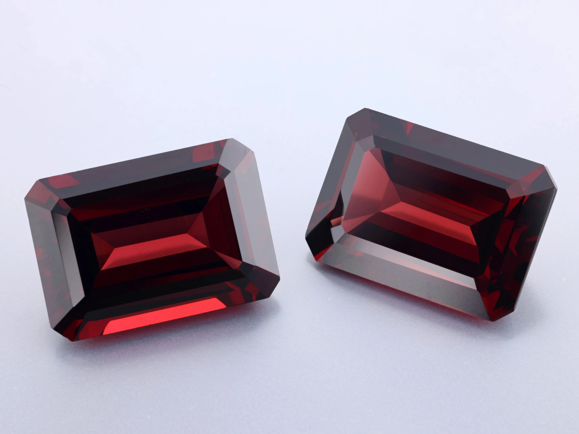Almandine Garnet 14x10mm Emerald Cut