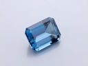 London Blue Topaz 16x12mm Emerald Cut