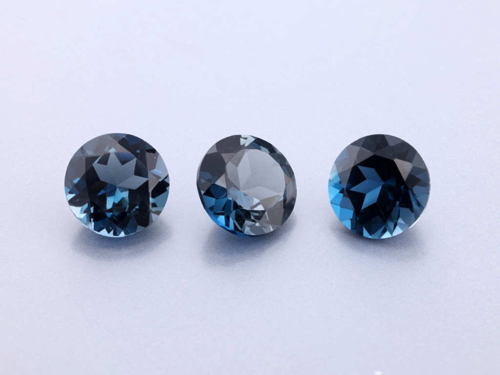 London Blue Topaz 6.00mm Round
