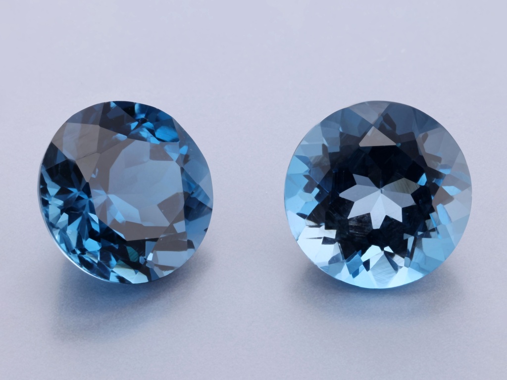London Blue Topaz 10mm Round