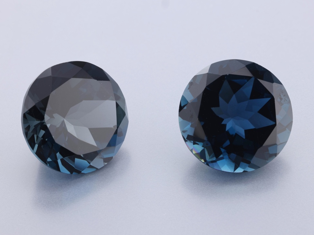 London Blue Topaz 12mm Round
