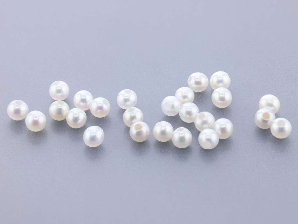 [JFR-025] Freshwater Pearl 2.50-2.75mm Round White