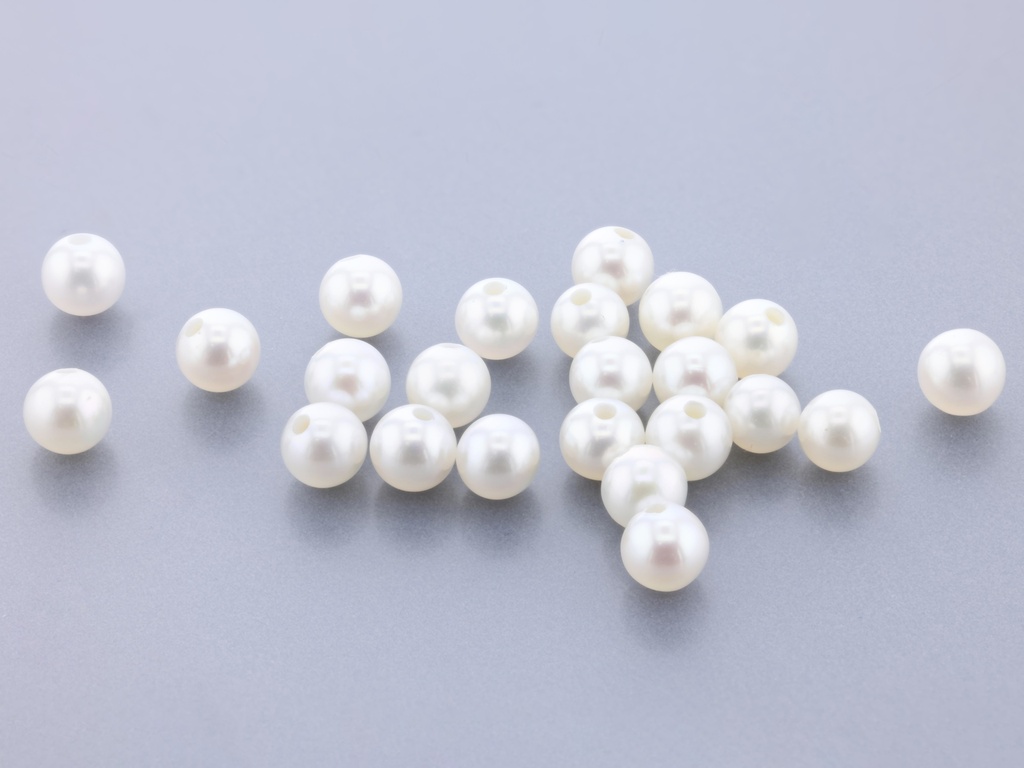 [JFR-03] Freshwater Pearl 3.00-3.25mm Round White