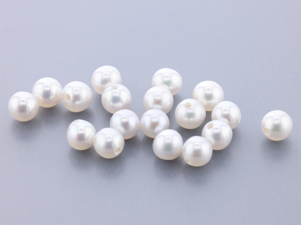 [JFR-035] Freshwater Pearl 3.50-3.75mm Round White