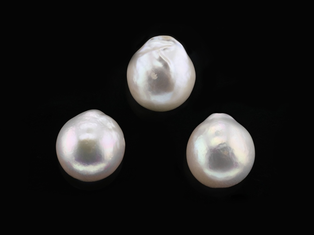 [JXJ30078] Akoya Pearl 8.50-9.00mm Baroque White
