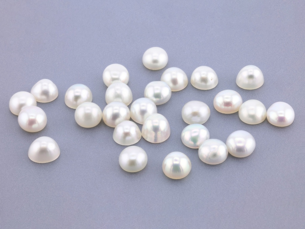 [JSN0350375] Saltwater Half Seed Pearls 3.50-3.75mm Round