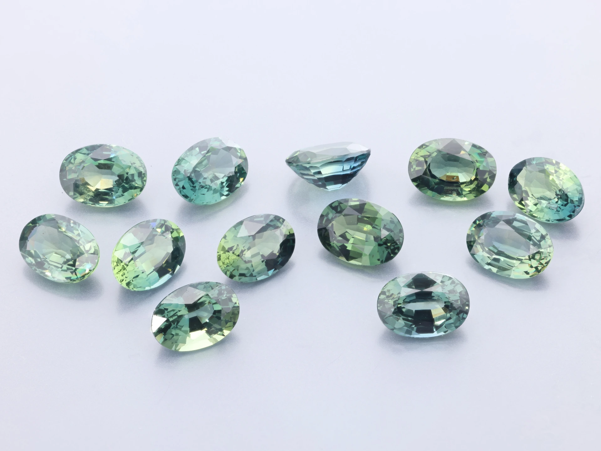 Parti Sapphire 7x5mm Oval Tanzania