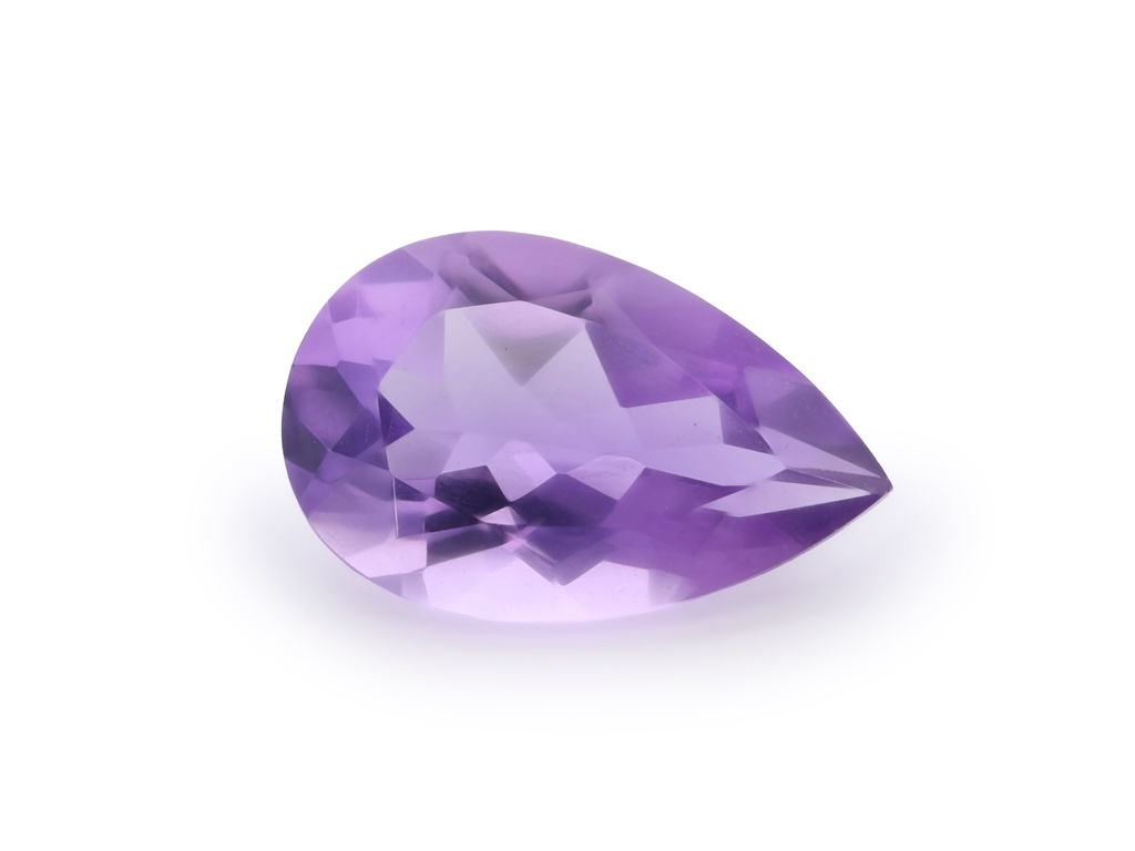 Amethyst 14x9mm Pear Shape Light Colour 