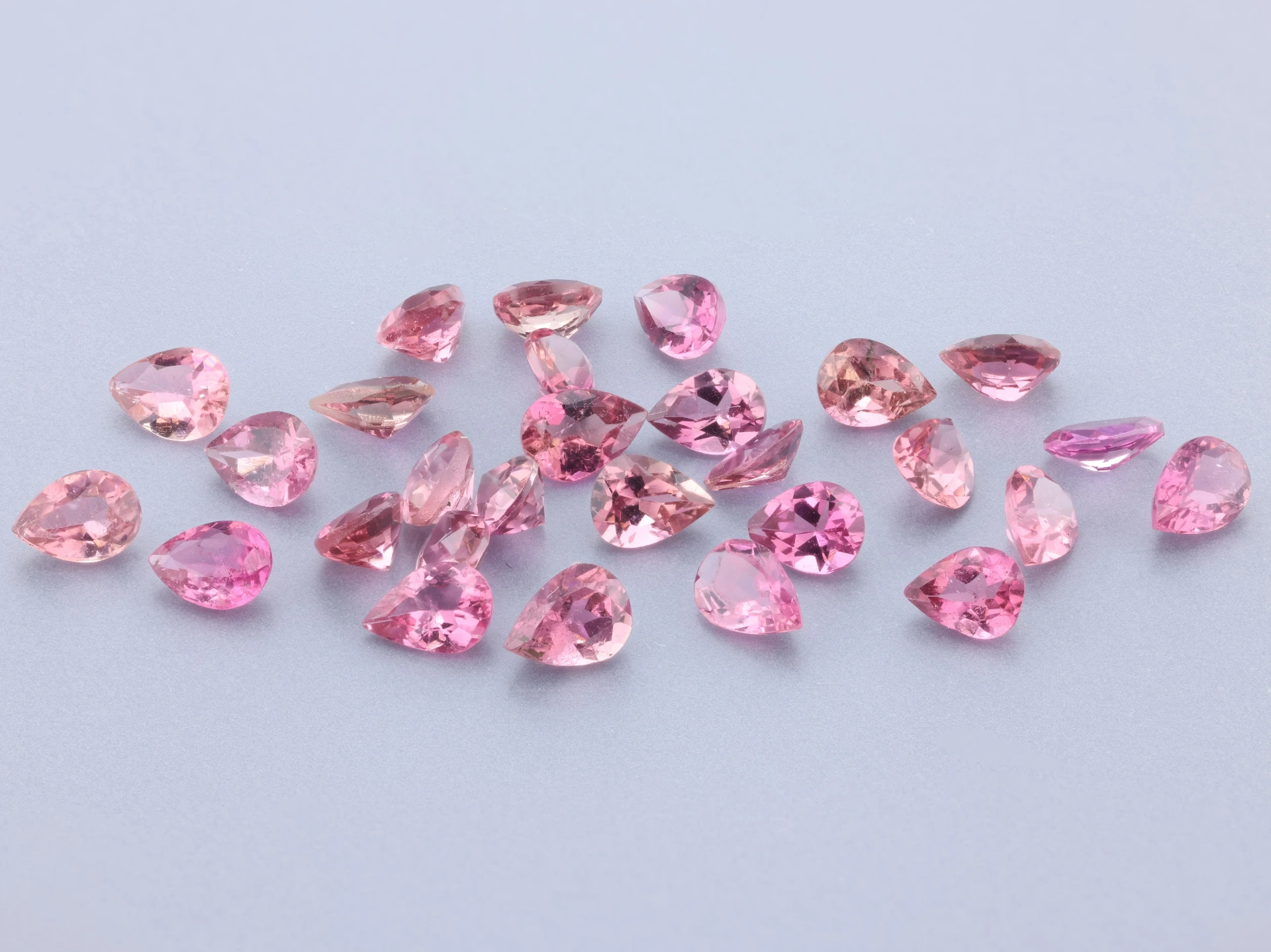 Pink Tourmaline 4x3mm Pear Shape