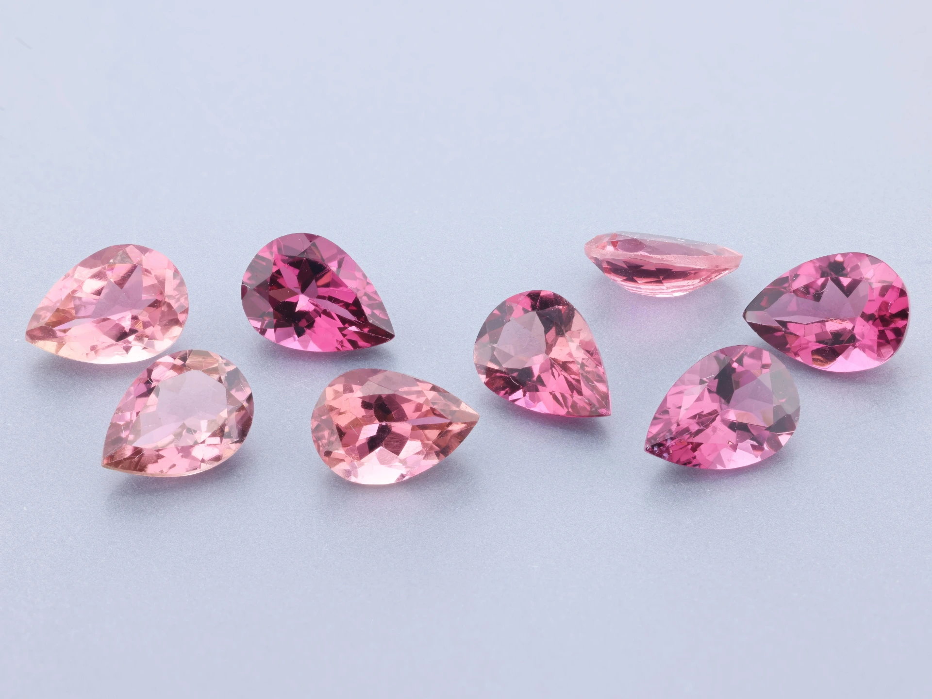 Pink Tourmaline 7x5mm Pear Shape