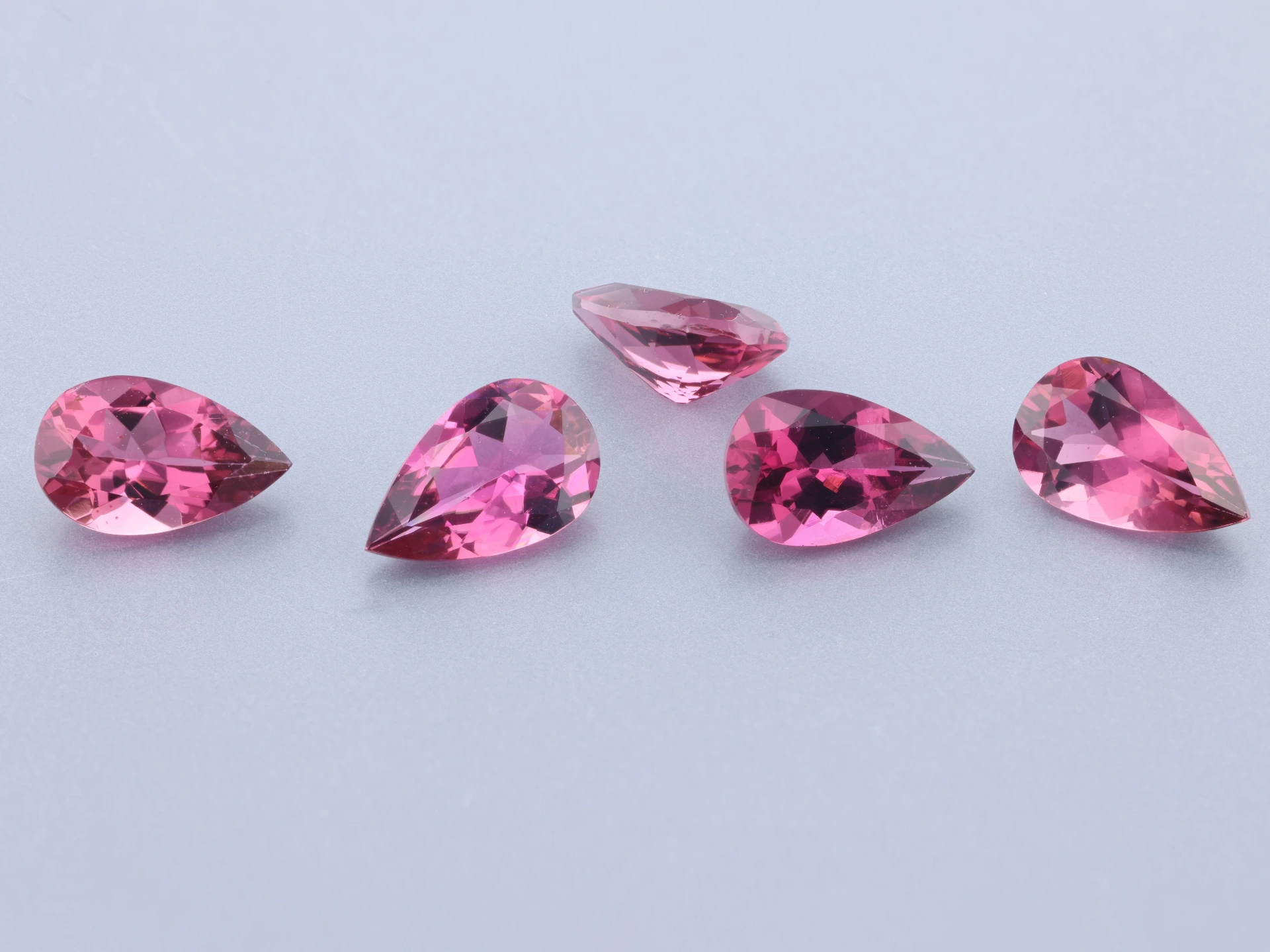 Pink Tourmaline 8x5mm Pear Shape